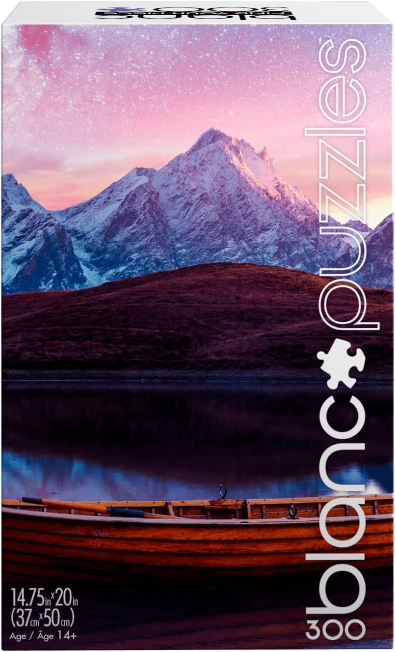 Blanc Buffalo Games - Diego PH -blanc - Calm Boat - 300 Piece Jigsaw Puzzle for Adults -Challenging Puzzle Perfect for Game Nights - Finished Size is 21.25 x 15.00
