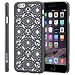 iPhone 6 Plus / 6S Plus Case - VENA [TACT] Ultra Slim Fit Hard Polygon Design Pattern Cover for Apple iPhone 6 Plus / 6S Plus (5.5") - Black