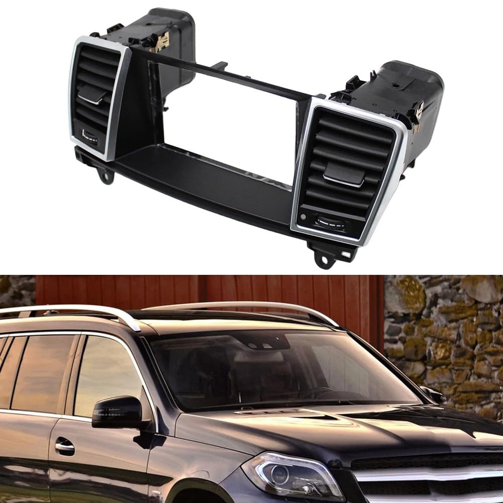 Grille d'aération centrale haut de gamme pour Classe M GL GLE GLS W166 X166 OEM 1668300854