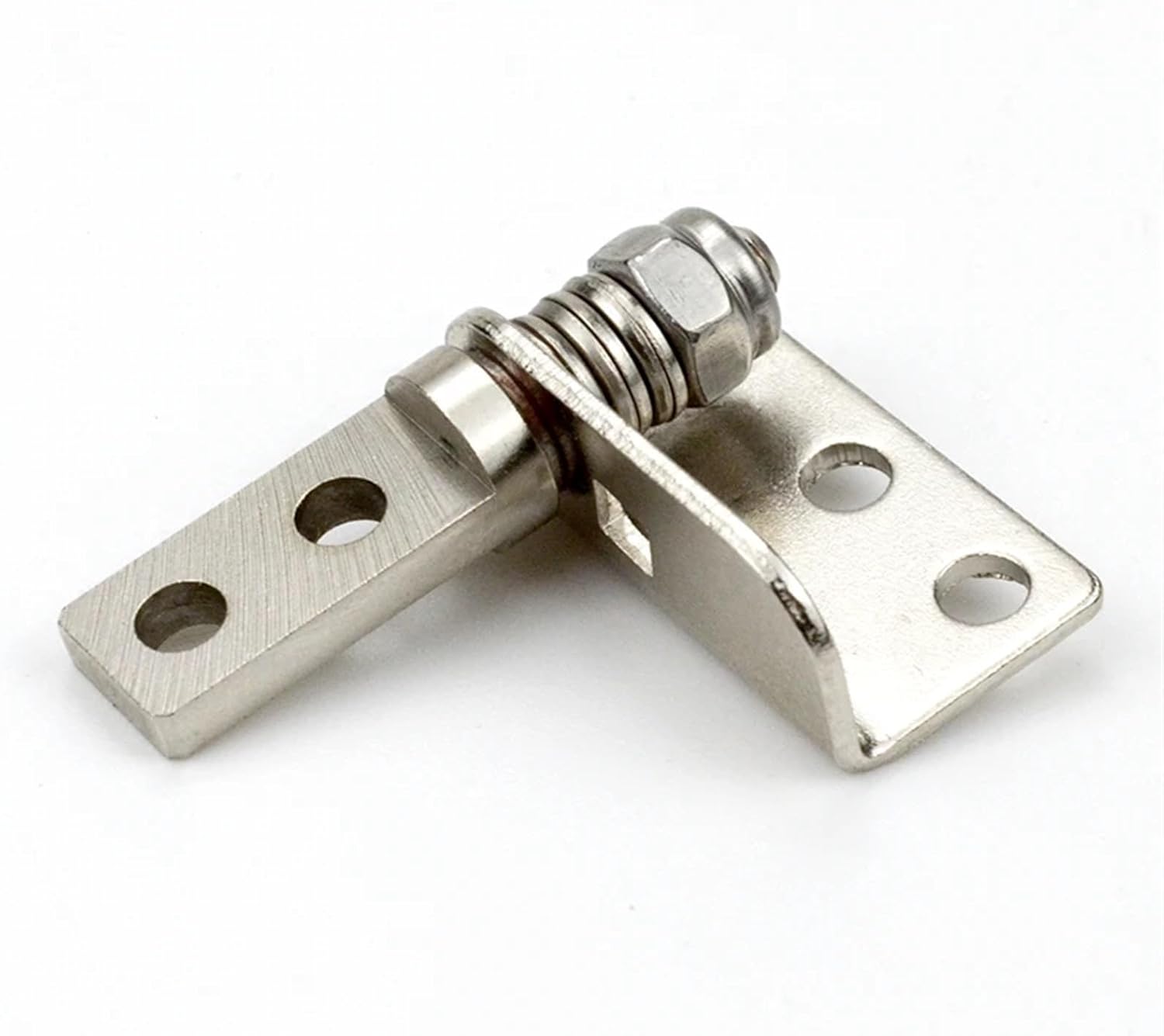 Free Stop Damping Hinge Free Stop Torque L-Type Rotary Shaft Cabinet Door Adjustable Strength Hardware Accessories 1Pcs(Left)