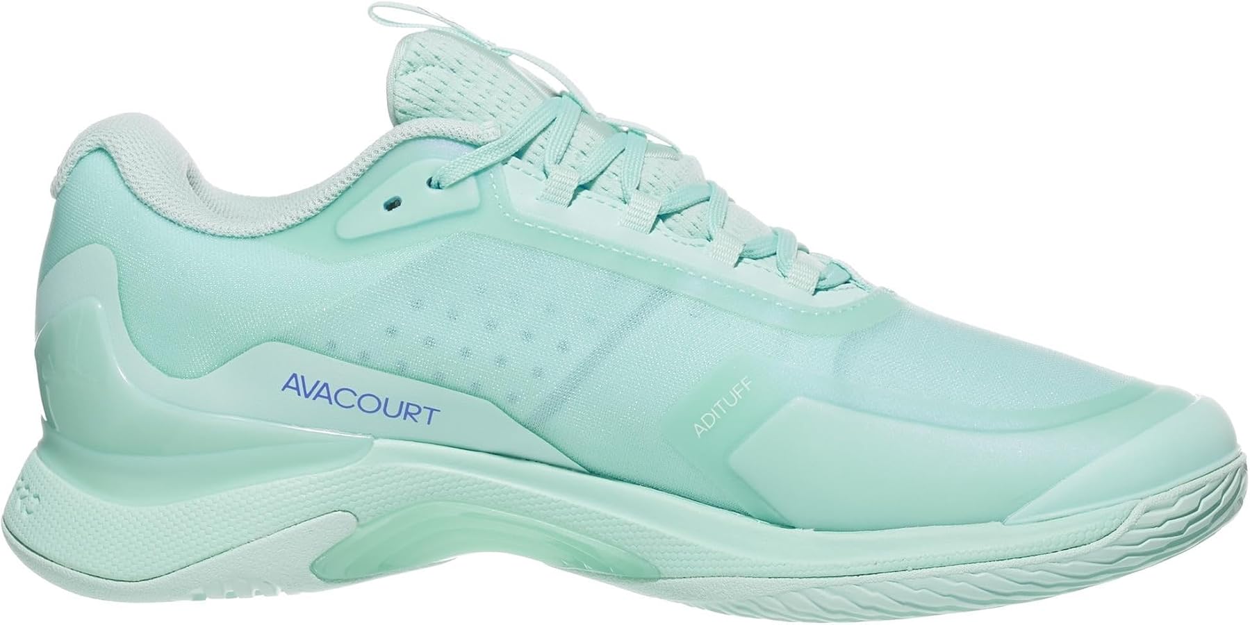 adidas gazelle silver green womens adidas Women's Avacourt Tennis Shoes Black / Silver / White / 8.5 main image 0