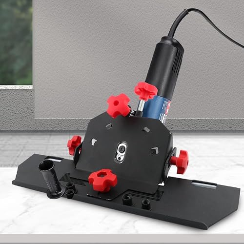 Miniatura 9 de Ranjaner Amoladora angular Soporte de chaflán multifuncional antideslizante profesional amoladora angular Soporte de azulejos de biselado ajustable