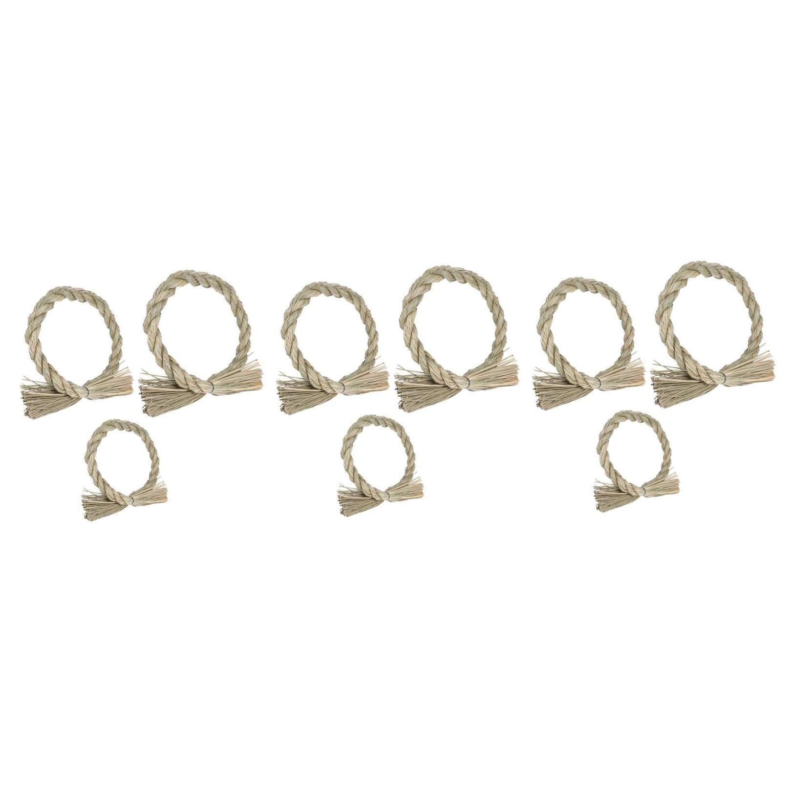 Accesorios de guirnaldas navideñas Cabilock de 9 piezas para decoración hogareña