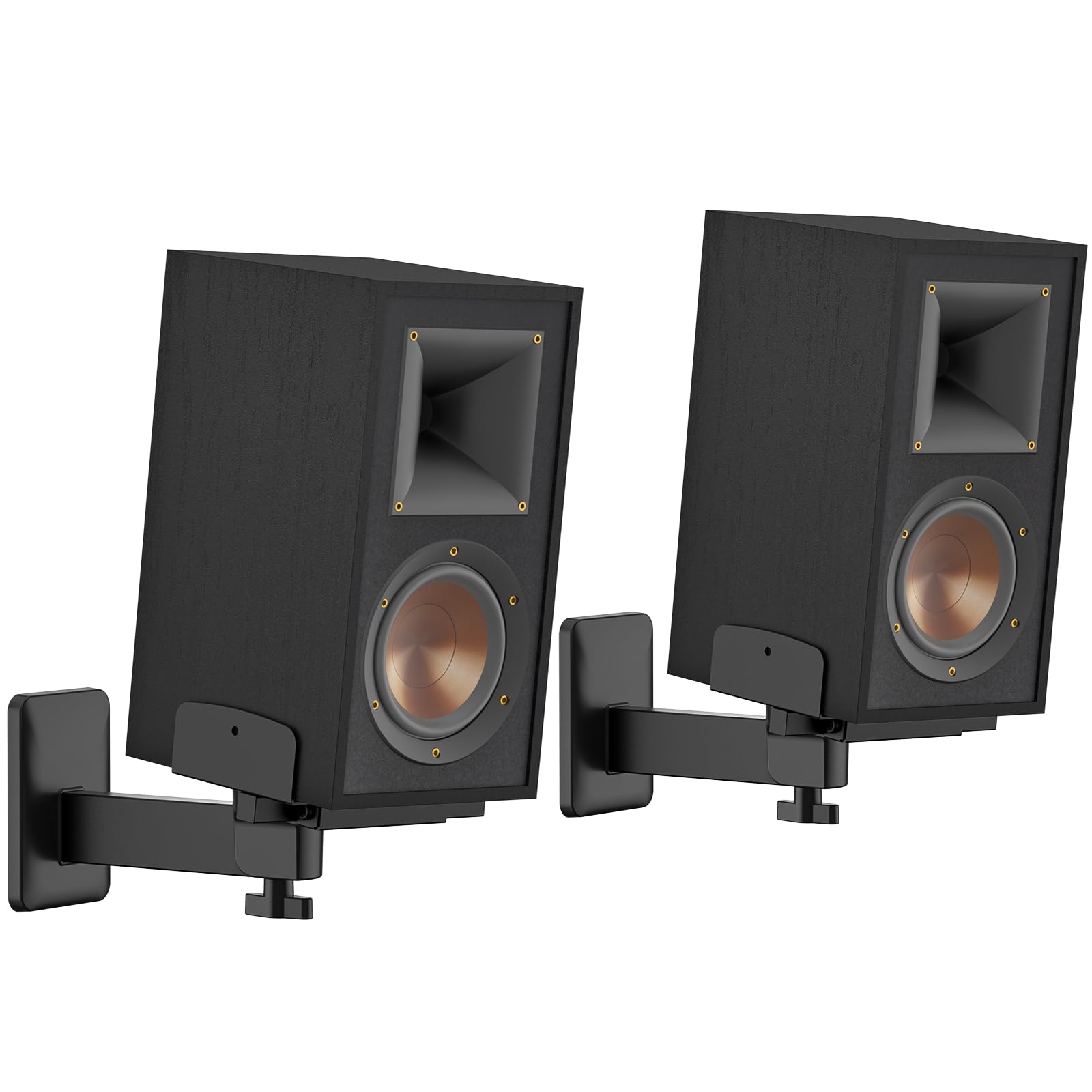 Coppia di supporti da parete regolabili per altoparlanti Klipsch R‑40PM R50M RP‑500M II RP‑600M II RP‑600M II