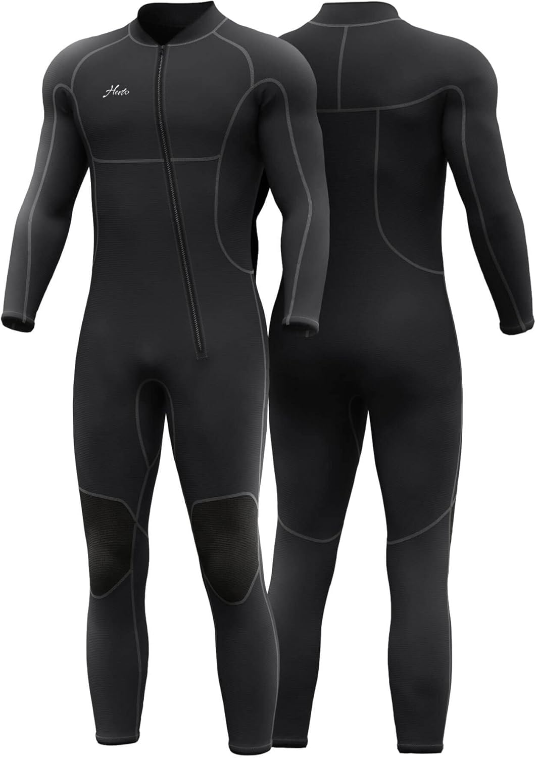 Hevto Men and Women Wetsuits 3/2mm Neoprene Wet Suit Keep