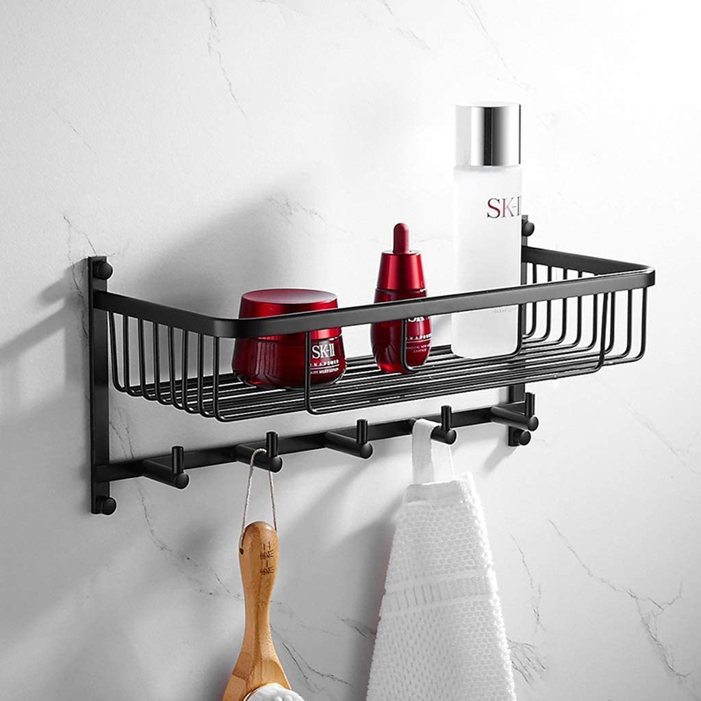 Toalleros de Baño Pared Toallero Toallero De Latón Montado En La Pared Con 5 Ganchos Decoración De Baño Toalla De Baño Soporte De Almacenamiento Almacenamiento De Toallitas Toallas Toallero Baño
