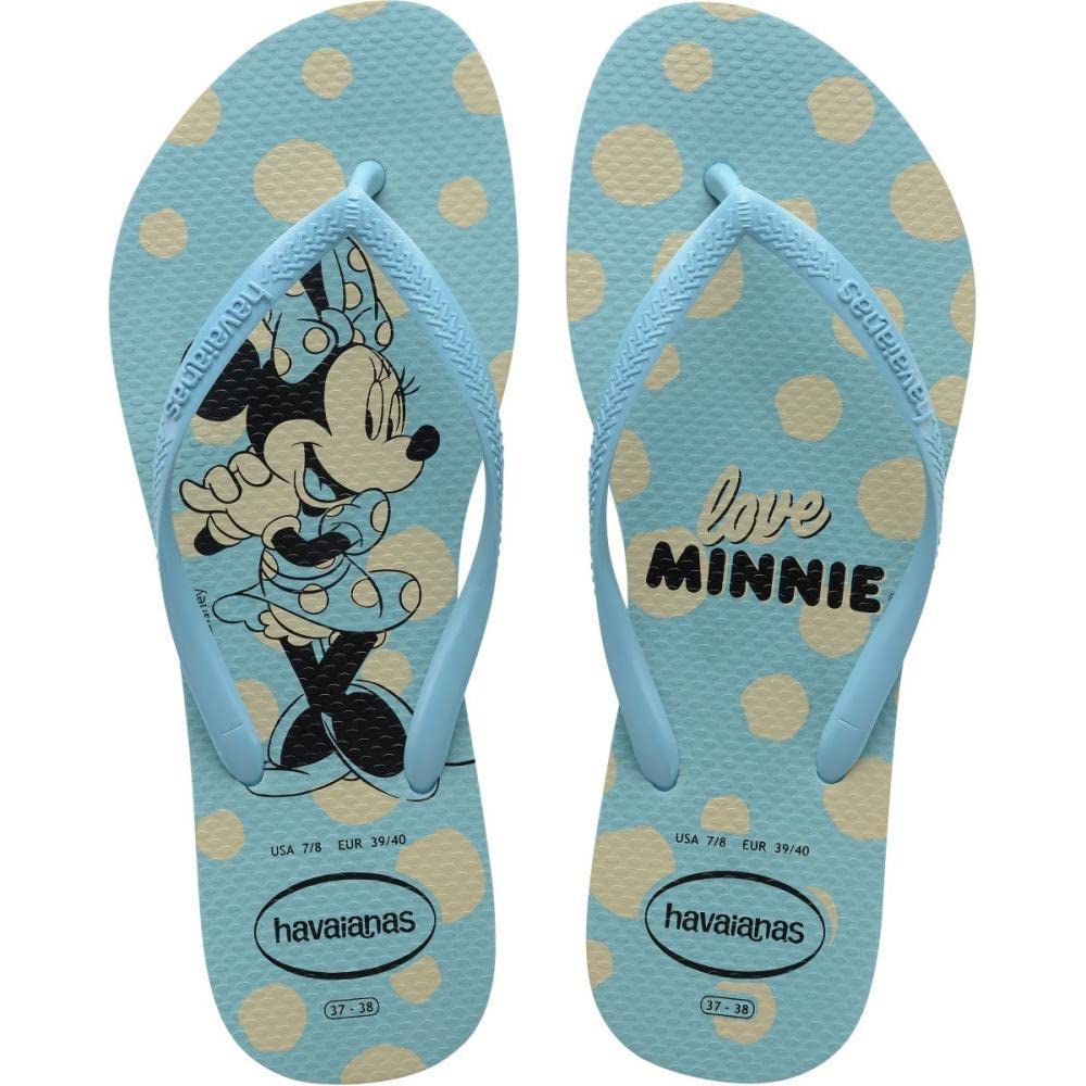 Havaianas Slim Disney Donna FlipFlop Blue 33 EU