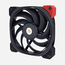 InWin DN140PRO PWM, 140mm Premium Quiet Fan, Pro Grade Static Pressure Fan, Three-Phase Motor, Metallic Screw Thread, PWM, FDB with Copper Bearing Shield, 4-Pin 120mm, Black, up to 1800rpm