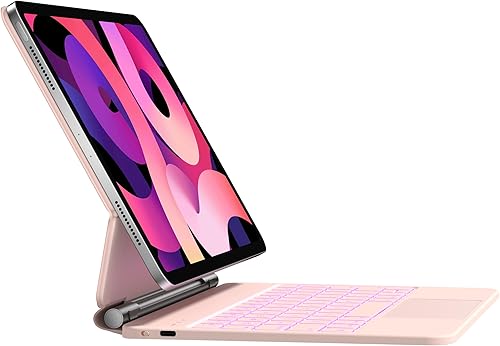 Funda de teclado para iPad Air de 11 pulgadas 2024 (M2), iPad Air 54 generación y iPad Pro de 11 pulgadas (4321 generación) con teclado, soporte