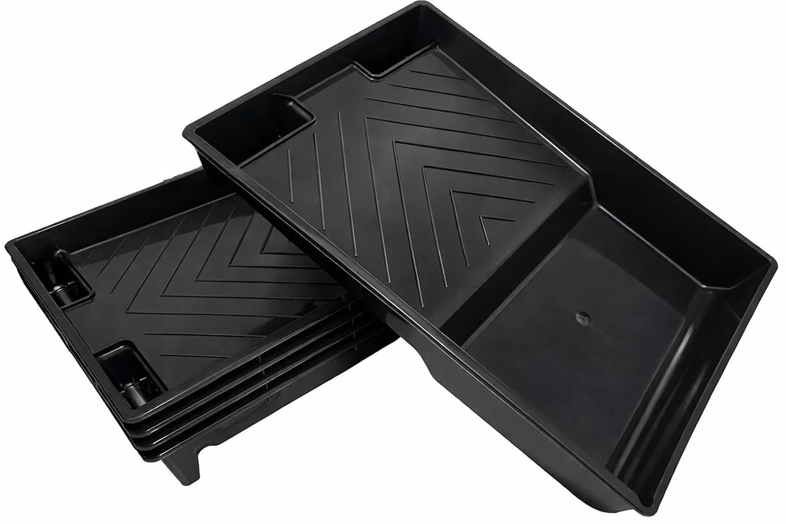 9" Professional Plastic Roller Trays (PACK OF 5) Decorators Painting Paint Tray Roller tray paint trays