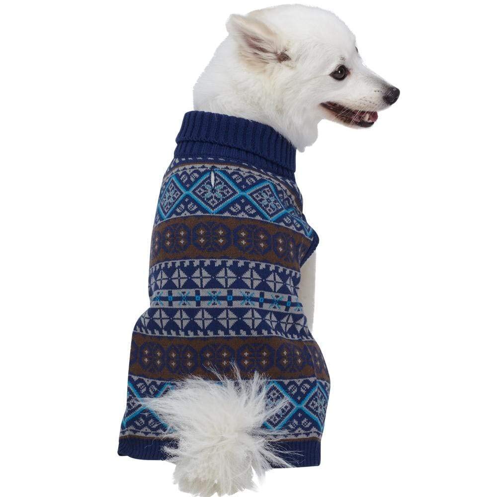Pull pour chien Blueberry Pet tricot jacquard haut de gamme