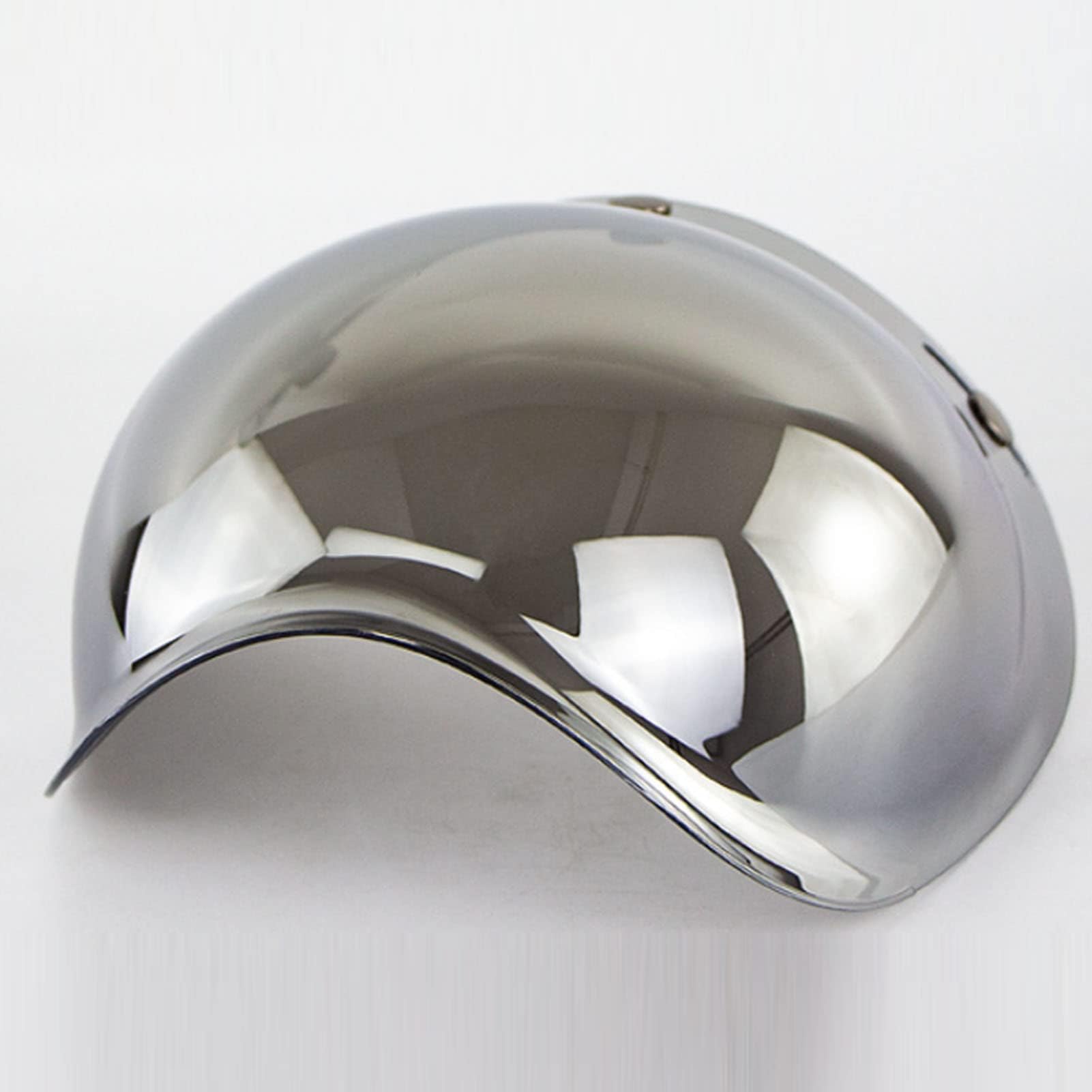 Bubble Visor PC Kask Motocyklowy Daszek 3 Snap Kask Przednia Szyba z Zestawem Ramek do Kasków z Trzema Guzikami