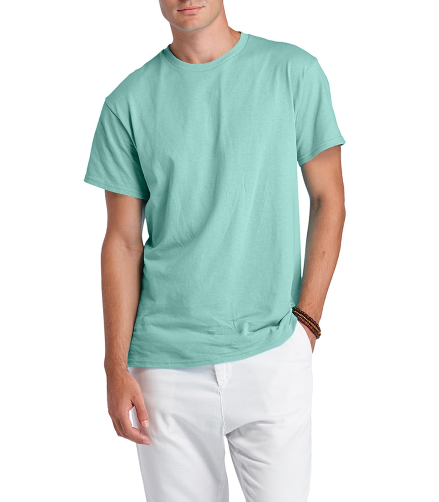 Delta Apparel Men's Adult Regular Fit Short Sleeve Tee 2-Pack