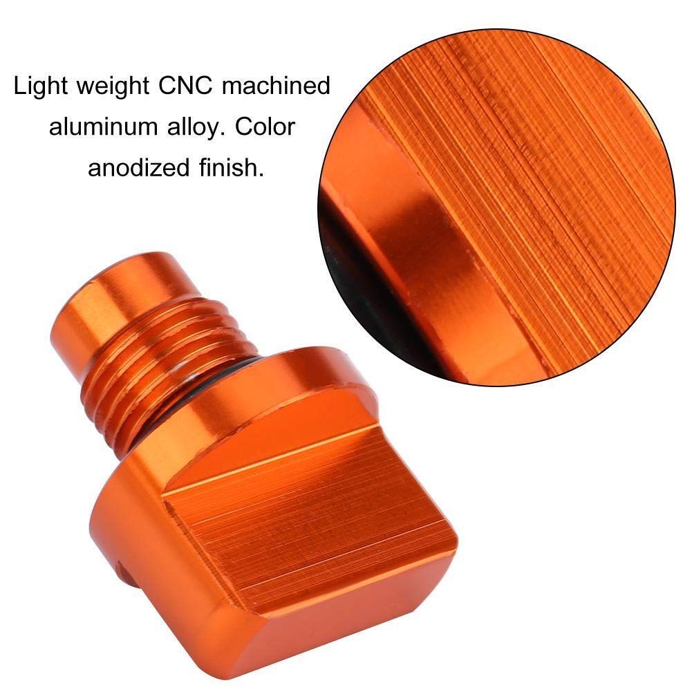 KSTE Motociclo Accessori CNC Tappo Olio for Duke 125/200/390 RC 125/200/390 Tutti Gli Anni