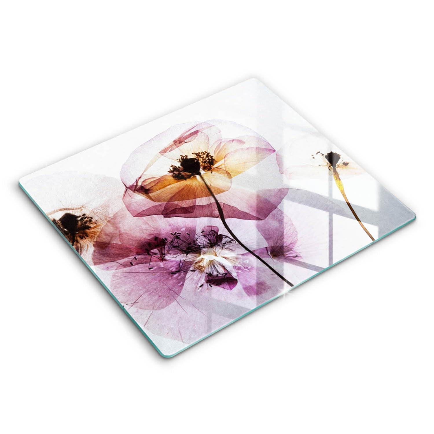 Planche de cuisson 60x52cm pour protéger vos plaques avec élégance florale