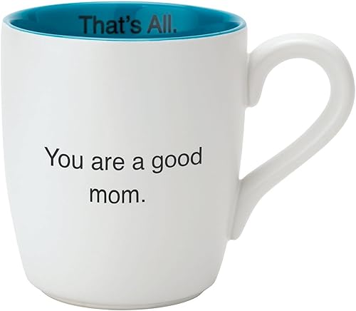 Taza de cerámica, Santa Barbara Design Studio, con texto en inglés "That's All", Good mom (buena madre), 16 onza