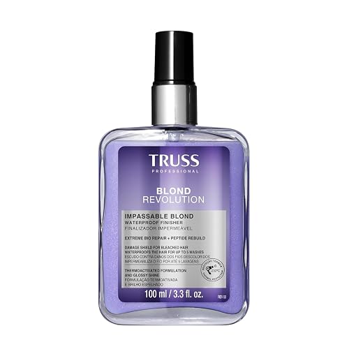 Truss Blond Revolution Impassable | Finalizador Impermeável para Cabelos  Loiros | 100ml