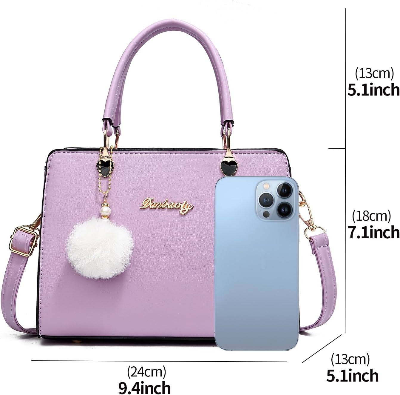Xiaoyu Small Purses and Handbags for Women Ladies Fashion Crossbody bag Stylish Top Handle Satchel Shoulder Bags Totes - Image 4