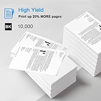 Vista 2 de 8 Pack Compatible Laser Printer Cartridge (High Yield) Replacement for Canon CRG-057H Imaging Cartridge use for Canon Image Class LBP226dw LBP227dw