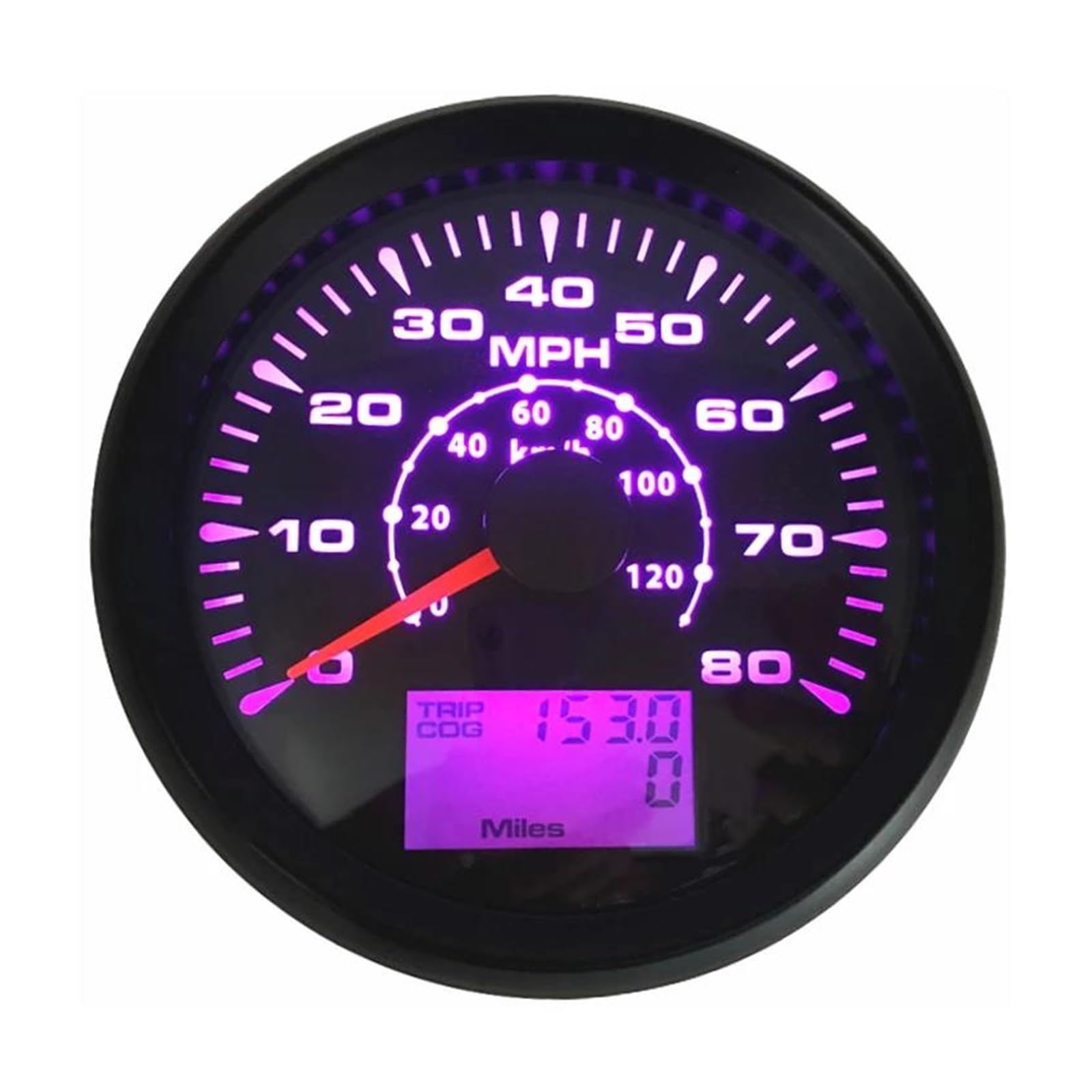 Amazon.co.jp: 機械式 スピードメーター タコメーター キット 0-80Mph 
