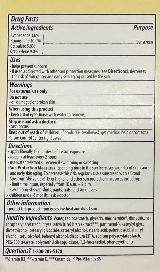 Daily Facial Moisturizer with SPF 40 Sunscreen, 2 Pack, 177 mL (6.0 FL OZ) each, 354 mL (12.0 FL OZ) Total - Image 3