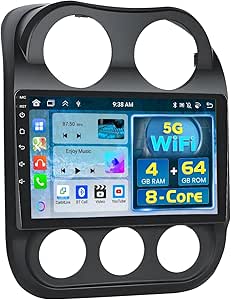 Autoradio Android 13 Pour Renault Mégane 2017-2019 - Écran 9,7" IPS, 8 Cœurs, 4+64 Go, CarPlay/Android Auto Sans Fil