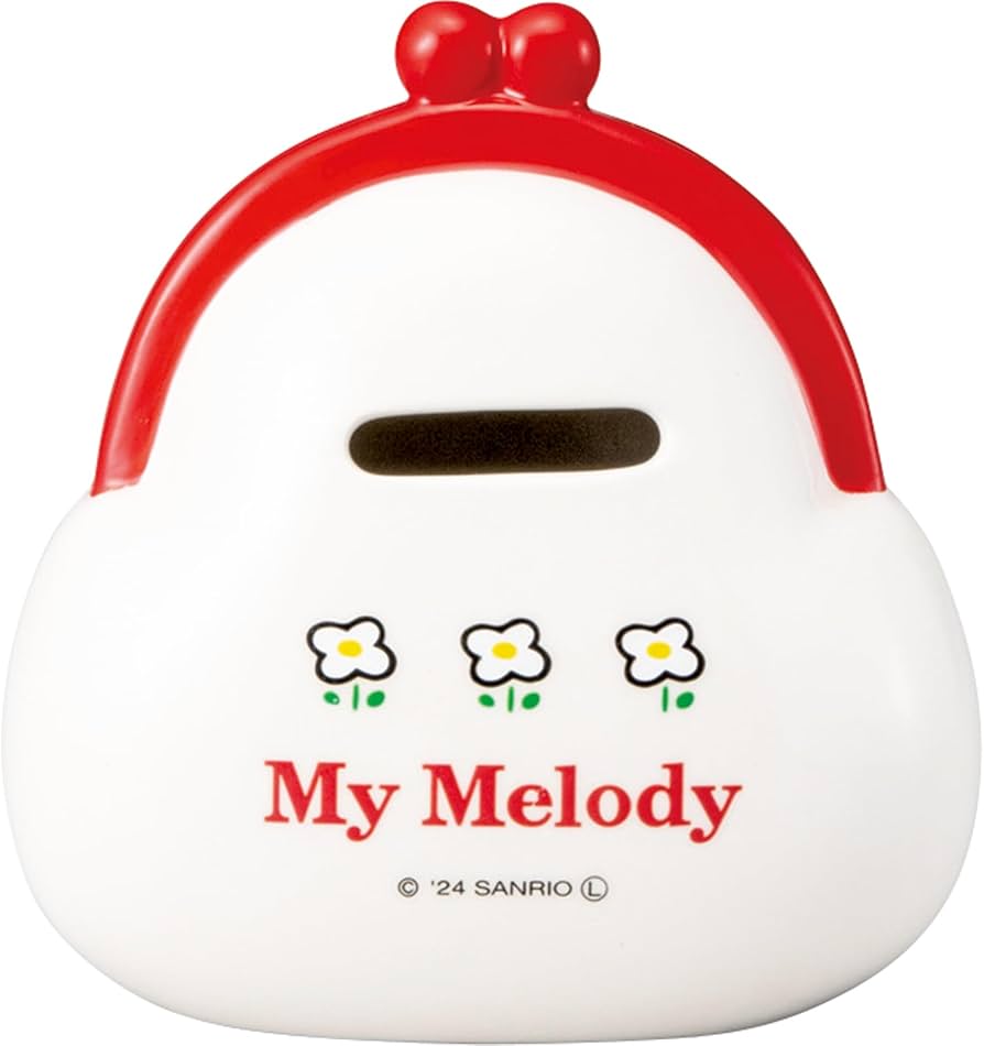 Amazon.co.jp: サンリオ (sanrio) 「 マイメロディ 」 貯金箱 がまぐち
