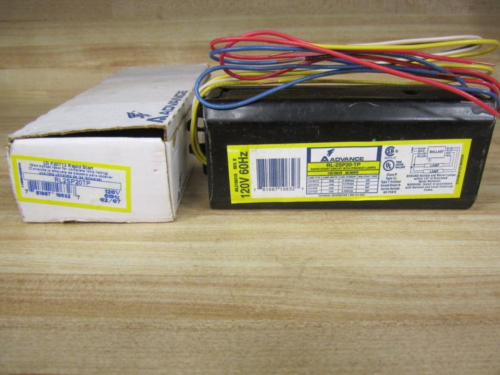Advance RL-2SP20-TP Rapid Start Circuit Magnetic Ballast RL2SP20TP
