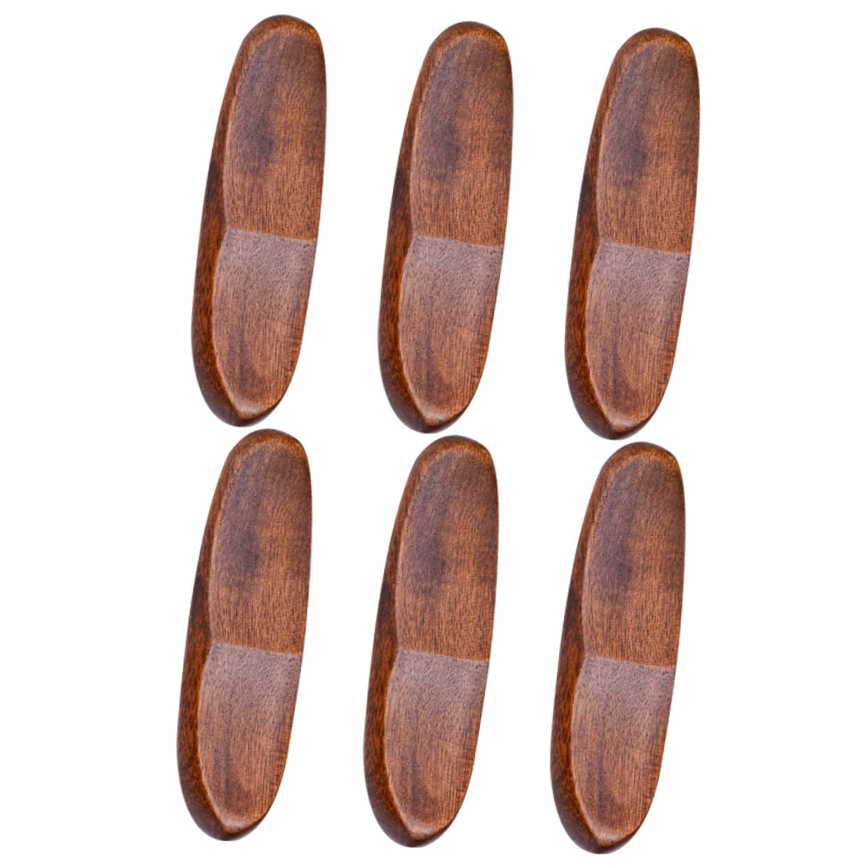 Cabilock 3 Series Soporte para Cuchara De Palillos De Madera Maciza Soporte para Palillos Pararse Cocinando Cortar Descansar Porta Cuchara Titulares Palillos Reutilizables 6 Piezas X 3