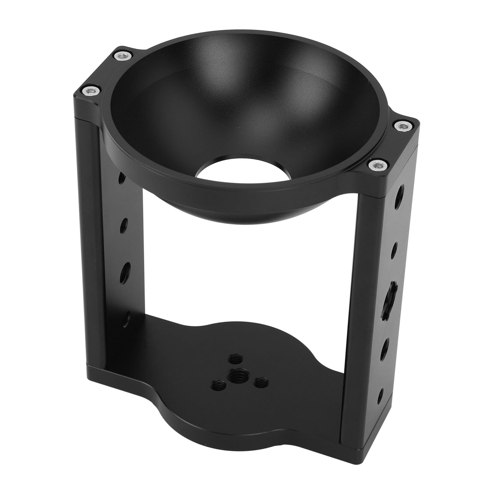 Generic Podstawka z głowicą Statywu 100 Mm z Wytrzymałym Stopem Aluminium do Podnoszenia Kamery o 5,3 Cala do Fotografowania i Filmowania 1 Jednostka