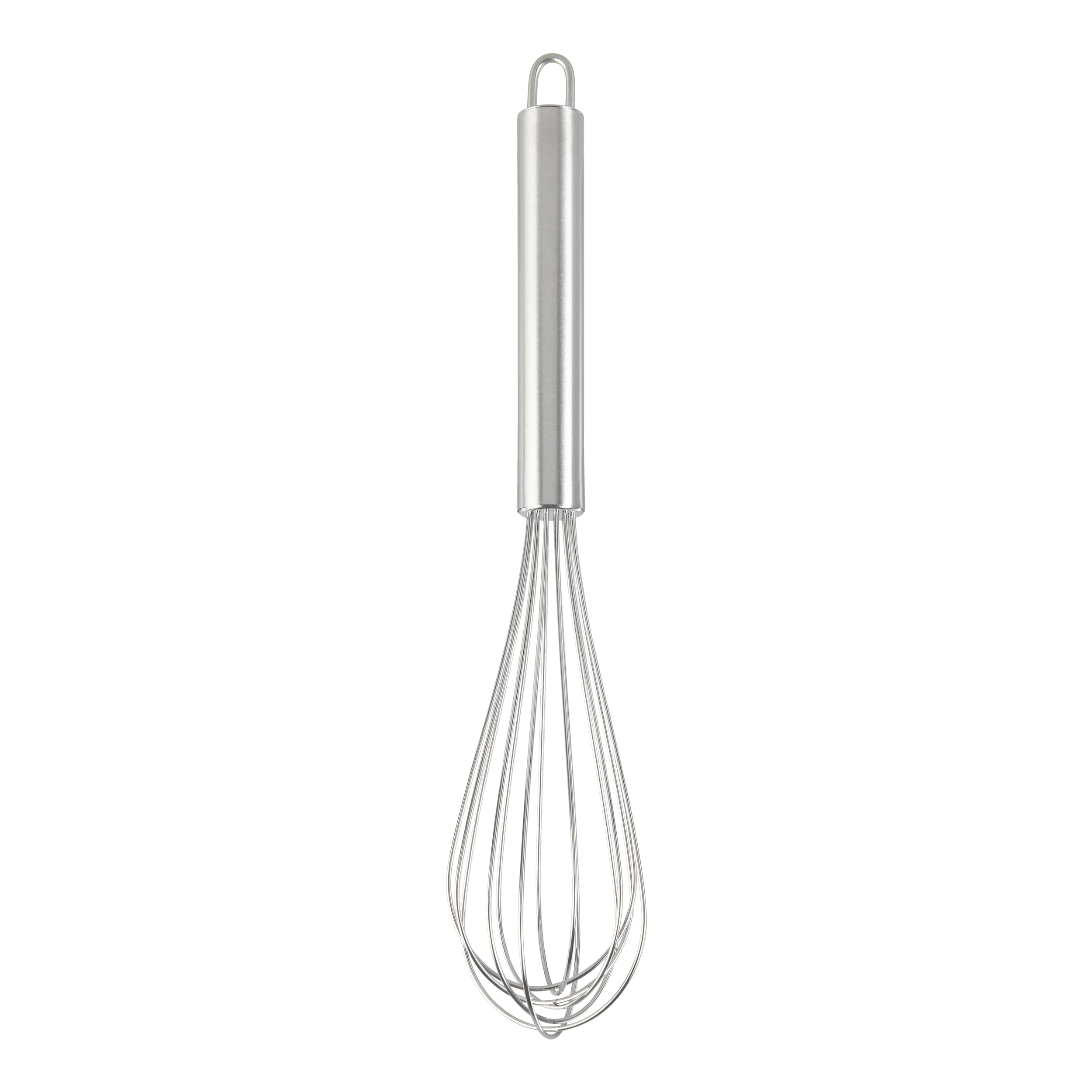 wenco Schneebesen 25cm, Ballonsschneebesen aus Edelstahl, robuster Rührbesen mit stabilen Drähten, Quril Küche, Silber