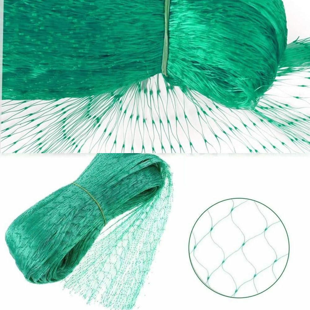 Abimars Filet Anti Oiseaux, 5 x 20m Filet de Protection avec Attaches