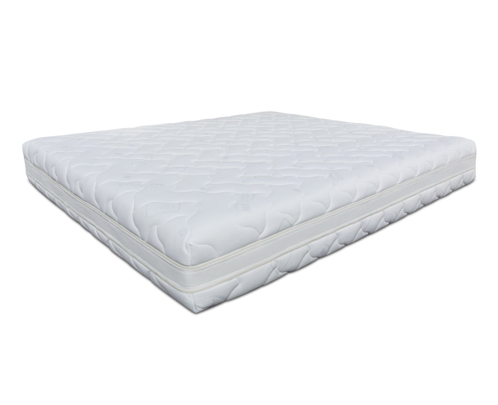 Baldiflex Emporio Materasso Una Piazza e Mezza Melodia Altezza 23 cm, con rivestimento sfoderabile in Maxicool, ergonomico, antiacaro, traspirante, in memory, Cus. Saponetta Incl, 120x200x22cm