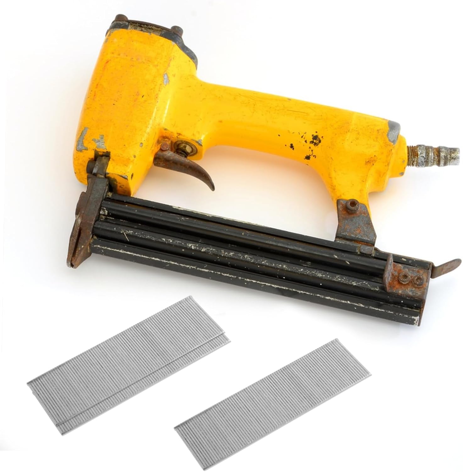 KICHOUSE 1-1/2 Stainless Steel Brad Nails 1360 Pack Nail Stapler Fasteners Versatile Nailer Staples for Wood Projects