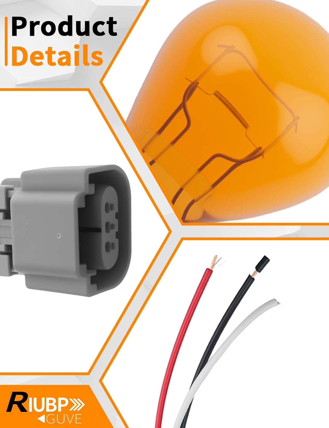 2PCS Turn Signal Socket with Wiring Harness and Bulb Fit for Dodge Ram 1500 2009-2012, for Dodge Ram 2500 3500 2011-2012 Replace 68083021AA