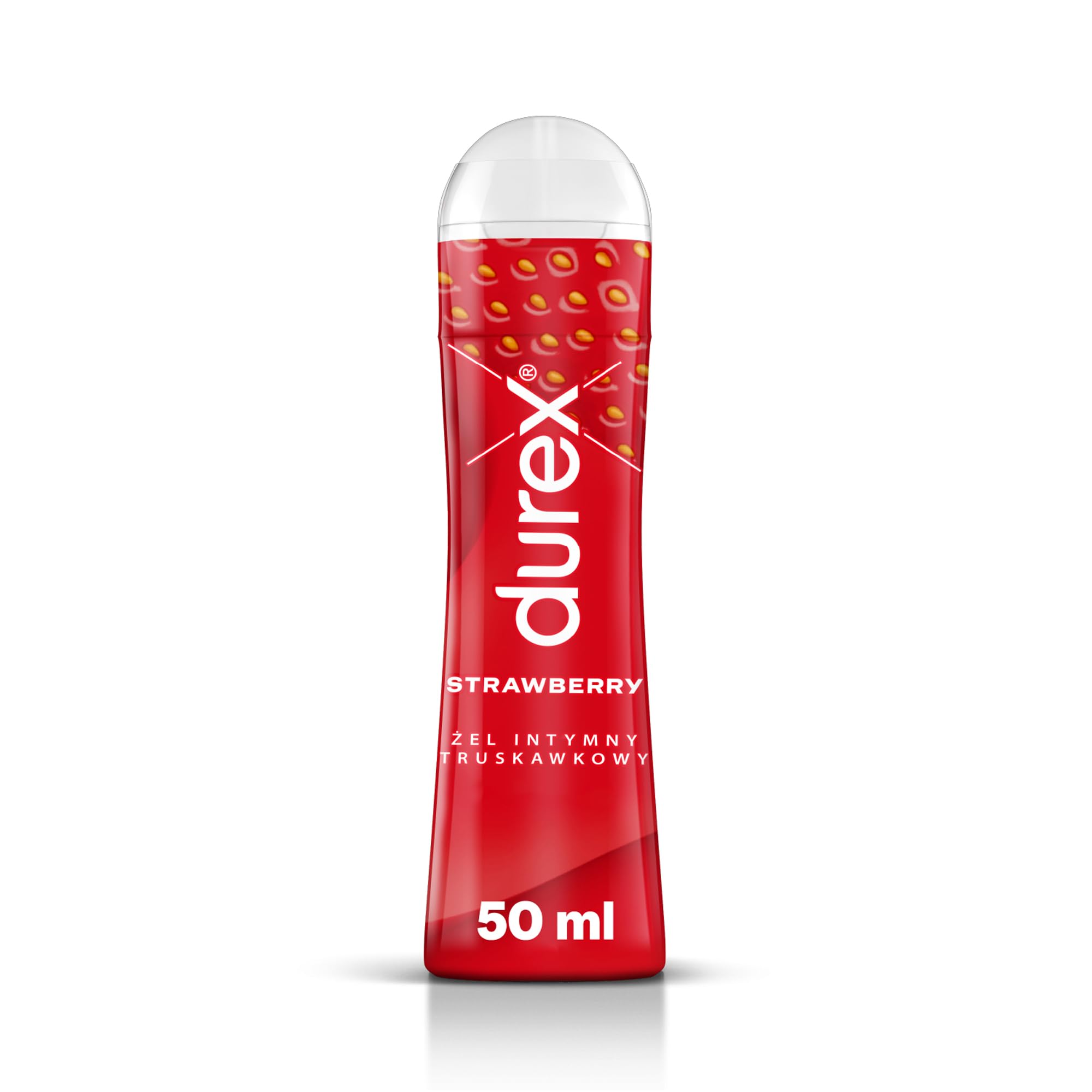Durex Żel intymny truskawkowy o smaku i zapachu truskawki bez cukru 50 ml
