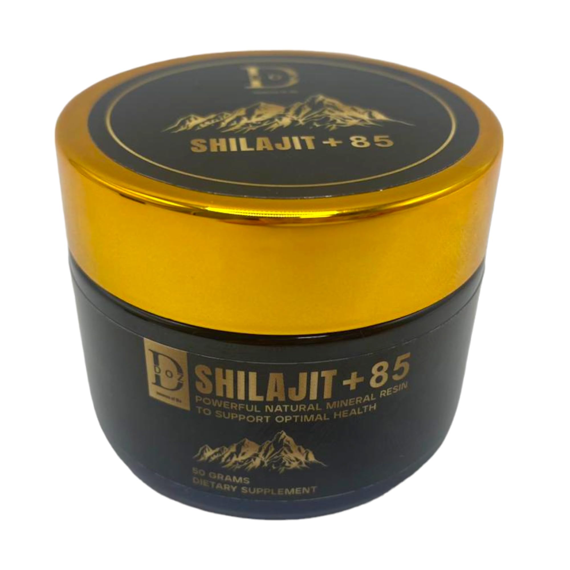DOZ SHILAJIT 50g Qualité OR Premium | Améliorateur naturel d'énergie et de mémoire | Extrait pur de l'Himalaya | 85 minéraux et acide fulvique | Santé et renforcement immunitaire