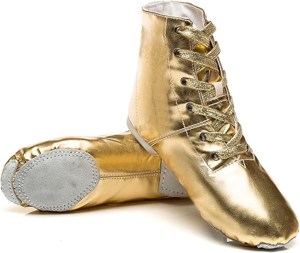 MSMAX PU Women's Jazz Dance Boots