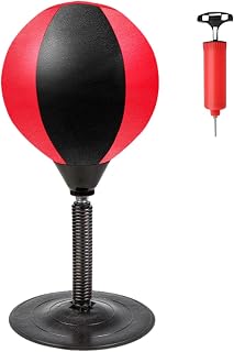 Desktop Punching Bag - Table Top Small Punching Bag | Stress Buster With Suction Cup For Table And Counters, Stress Relief Desk Punch Ball, Fun Gift For Party Botiniv