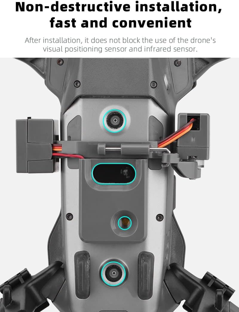 Drone Air Dropping Transport for DJI Mavic 2 Pro/Zoom,Payload Airdrop Release Drop Device,Gift Thrower Delivery System,for Wedding Fishing Bait Search & Rescue Kit Accessories