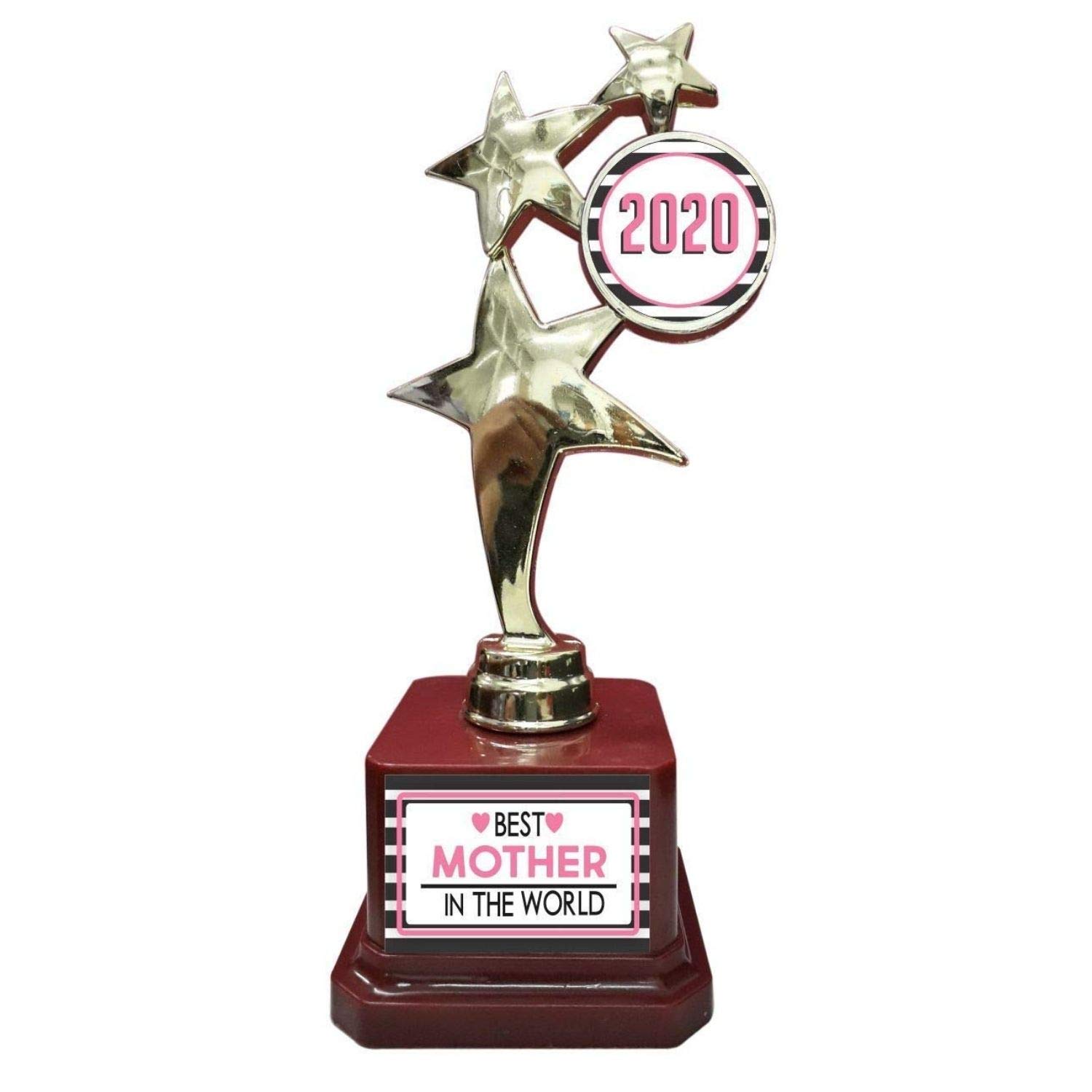 Yaya Cafe Best Mother in The World 2022 Printed Star Award Trophy Birthday - Golden, Alloy (B085NSPMYC) Amazon Price History, Amazon Price Tracker