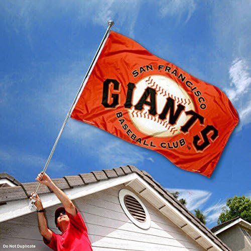 San Francisco Giants Orange Flag and Banner