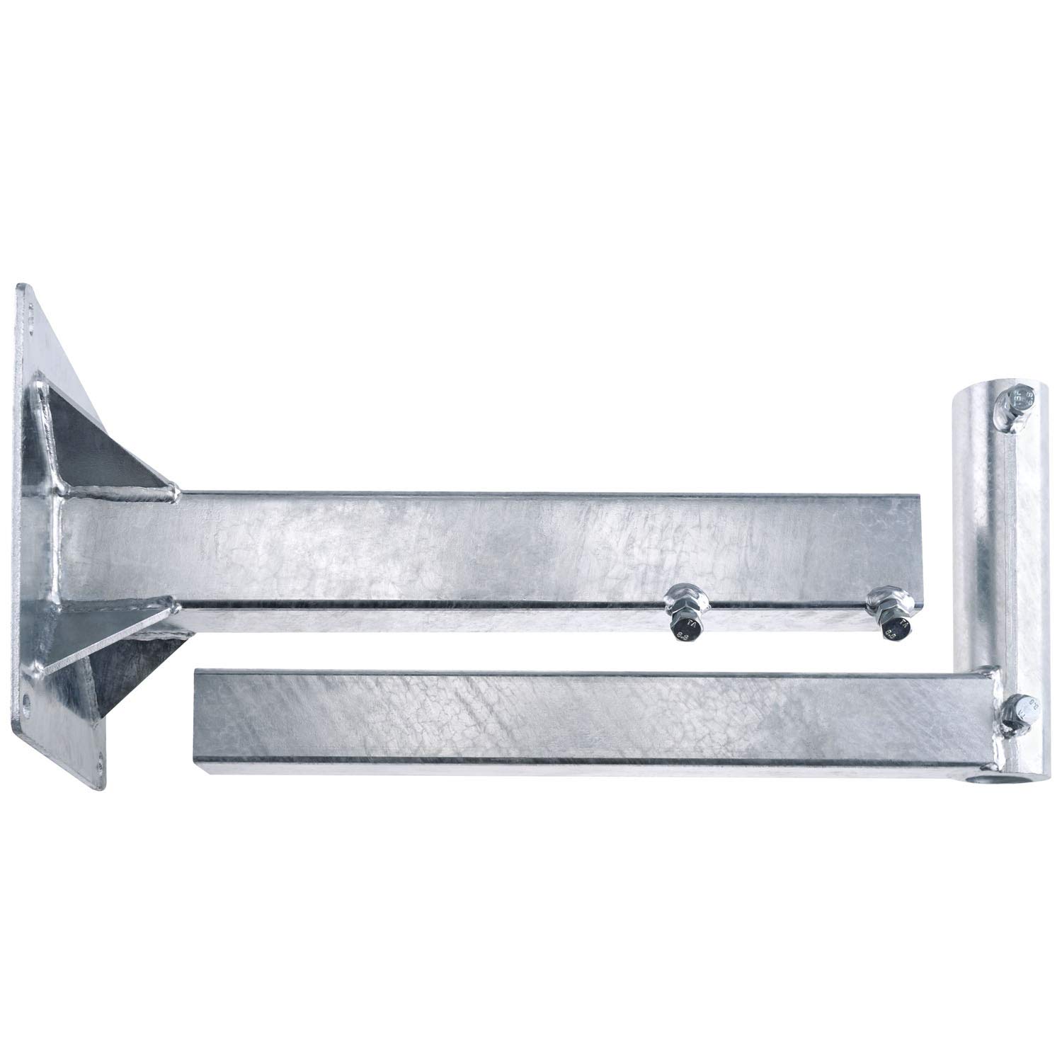Support Mural Acier Galvanisé 85cm DUR-line - Pour Antennes Paraboliques