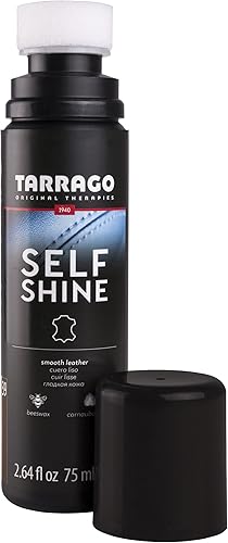 Tarrago Instant Shine - Esmalte líquido para zapatos, brillo automático con aplicador, 2.5 fl oz