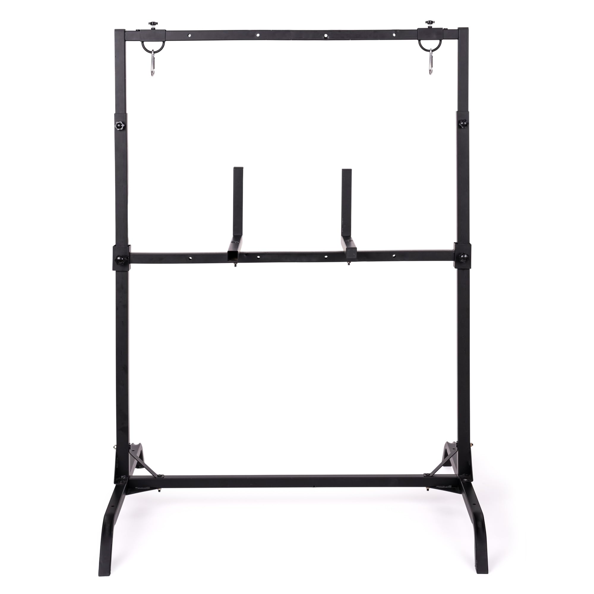 YAK Archery Universal Zielscheibenständer – Vielseitig, Höhenverstellbar, Passend 80x80, 60x60 cm Zielscheiben und Schießsäcke, Leicht & Stabil, Pulverbeschichtetes Aluminium