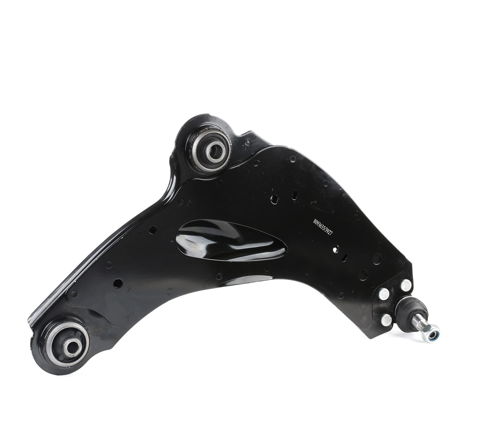 RIDEX 273C0603 Bras de suspension Avant Droite avec écrou de blocage avec rotule de suspension avec roulement Compatible avec RENAULT Trafic 2 Van FL