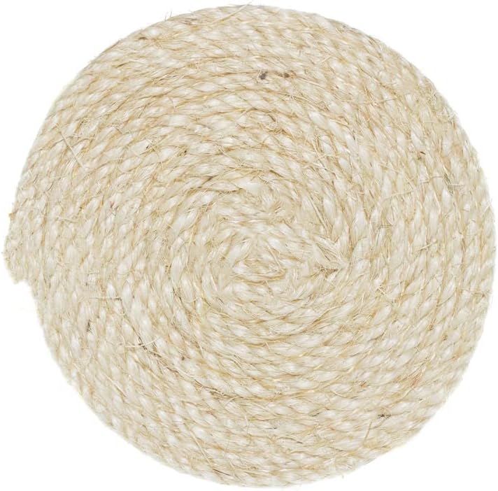 Rope & Cord Natural Fiber Sisal Rope - 1000 Feet | 1/4" Diameter