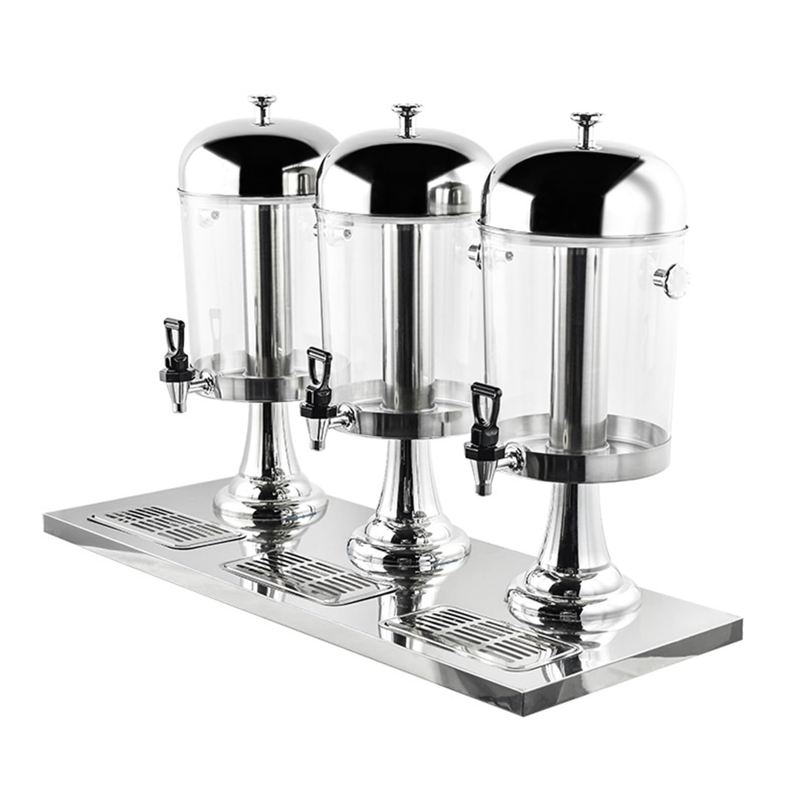 AYCDL Stainless Steel Beverage Dispenser with Leak Free Faucet and 24L Capacity Ideal for Hot and Cold Beverages Juice Beer and Water Includes Stand for Eas,One Color-24L