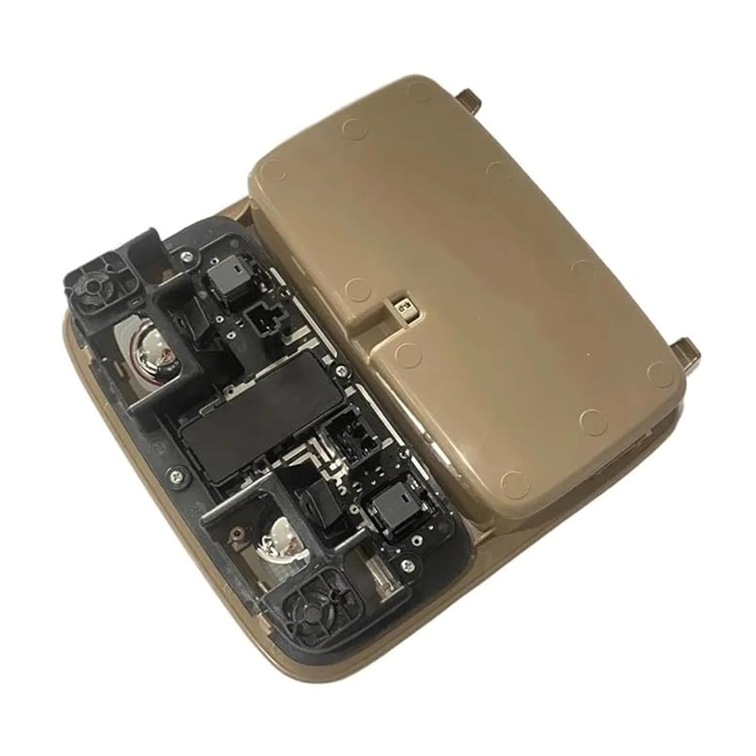for Hyundai for Tucson 2004-2009 928202E000 928502E000 Top Control Light Sunroof Switch Assembly Car Roof Reading(Beige)