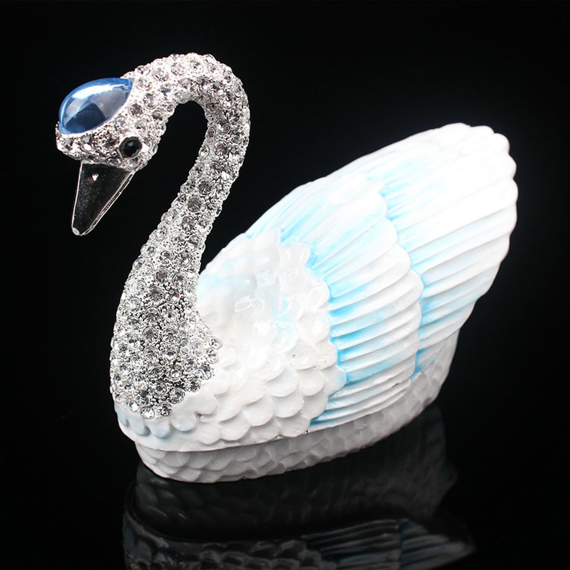 金属製白鳥型小物置き◆◇置物 Amazon.co.jp: 白鳥 金属製品 小物収納 玄関収納 9.5*7.5cm 卓上置物